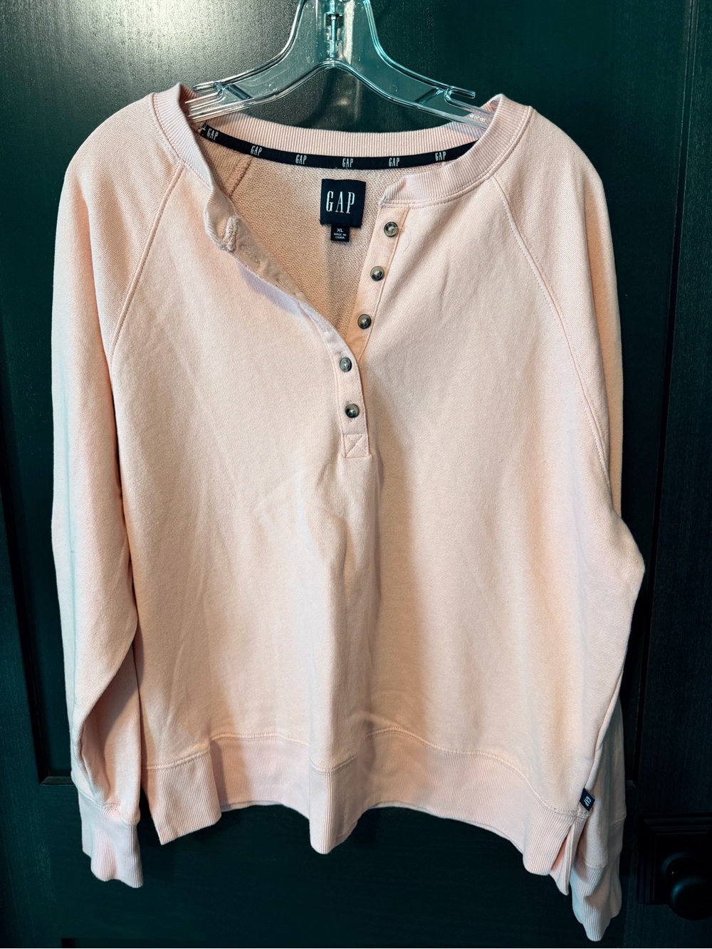 GAP Light Pinkish Peach Sweatshirt
